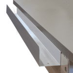 Frame mounted cord trough
