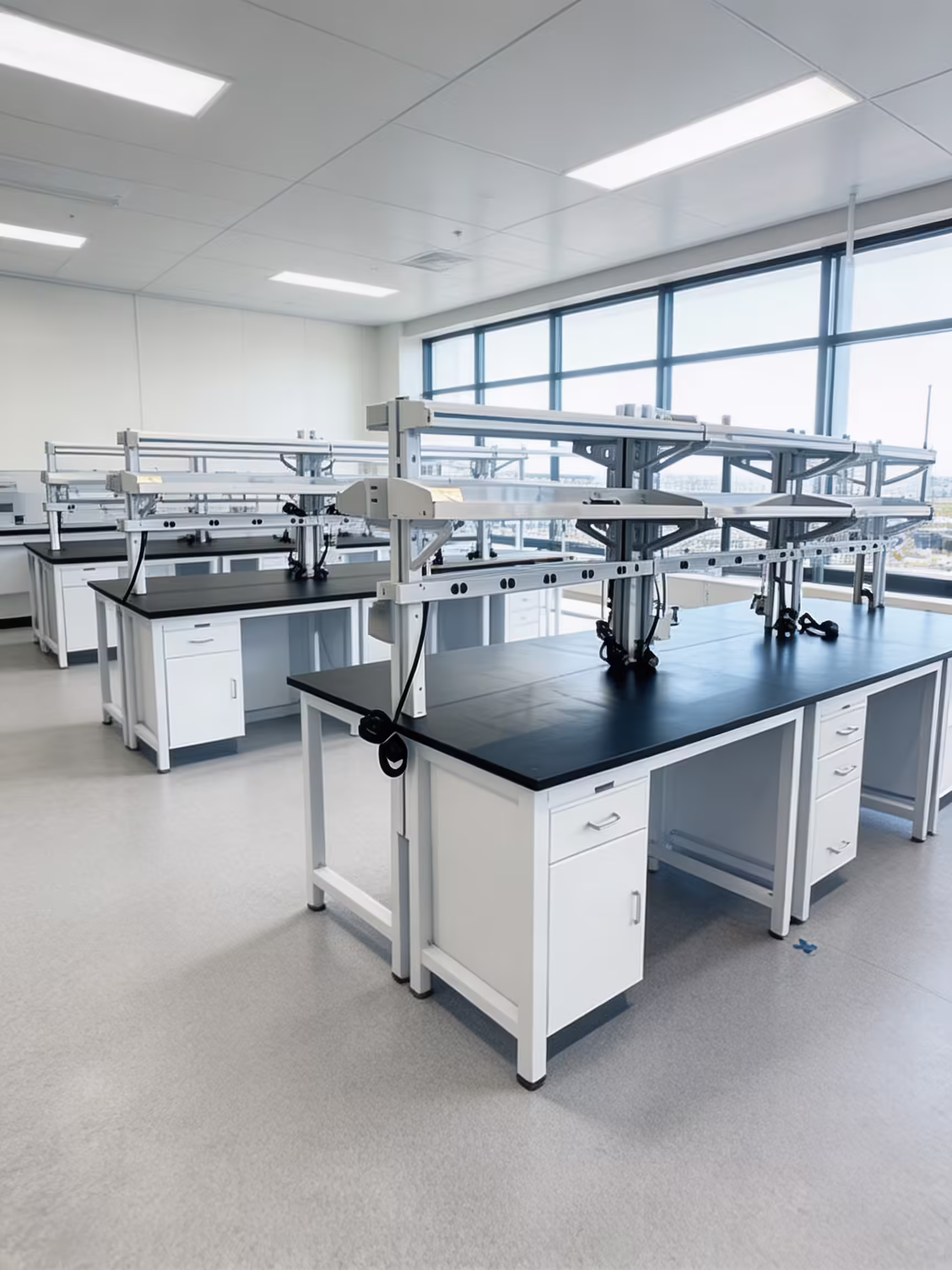 Laboratory instrument workstation