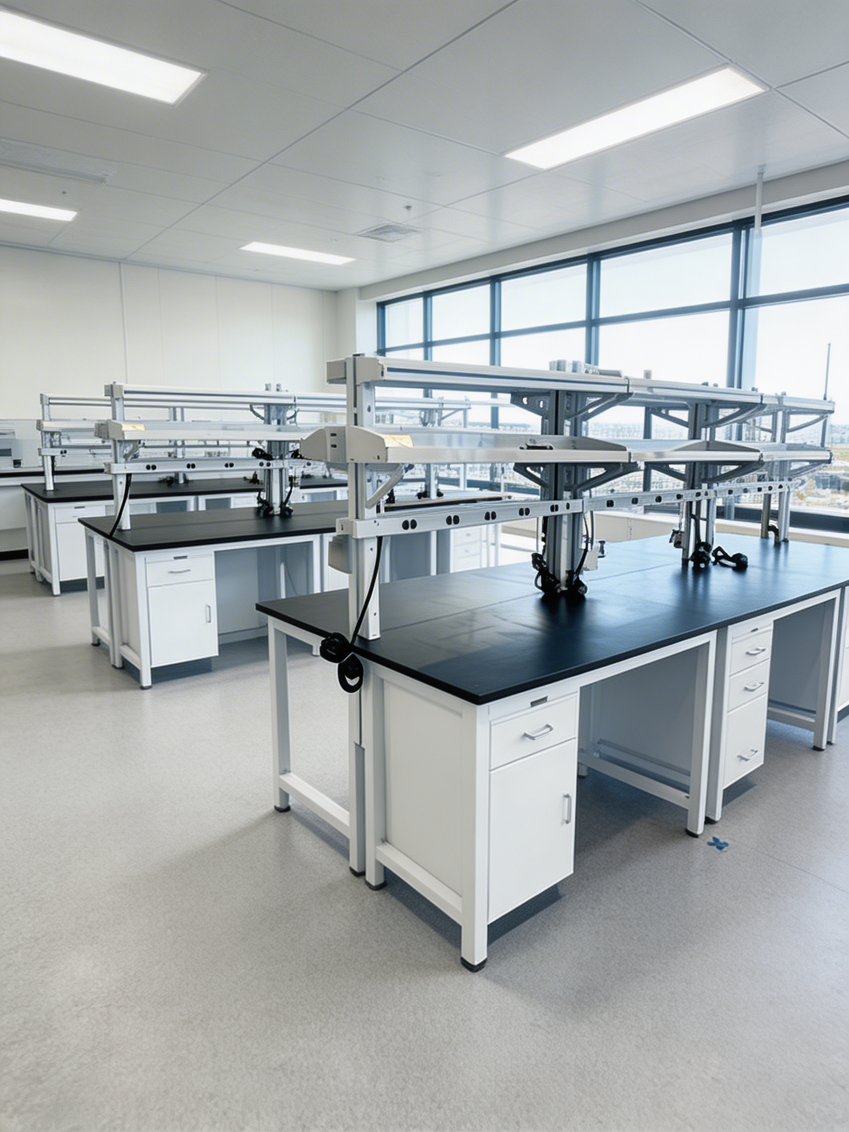 Laboratory instrument workstation