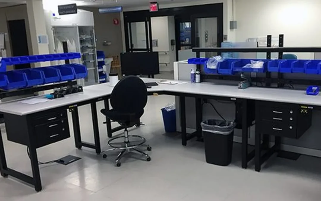 ESD / electronics assembly workstation — WMS product photo