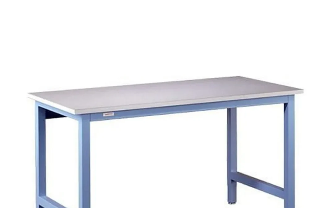 Height-adjustable industrial workstation — WMS product photo